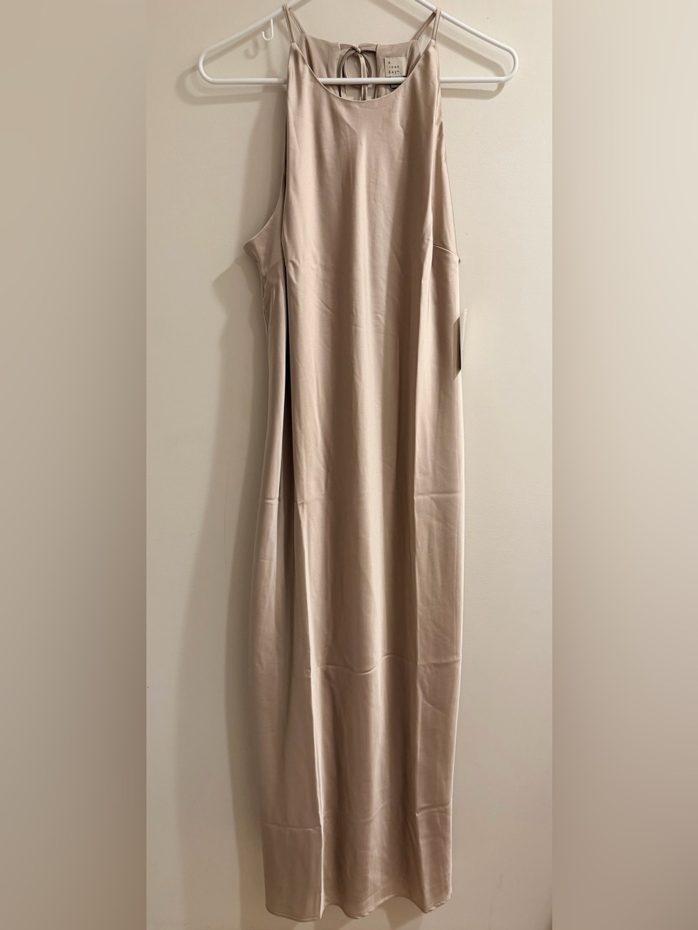 a new day Taupe Halter Maxi Dress